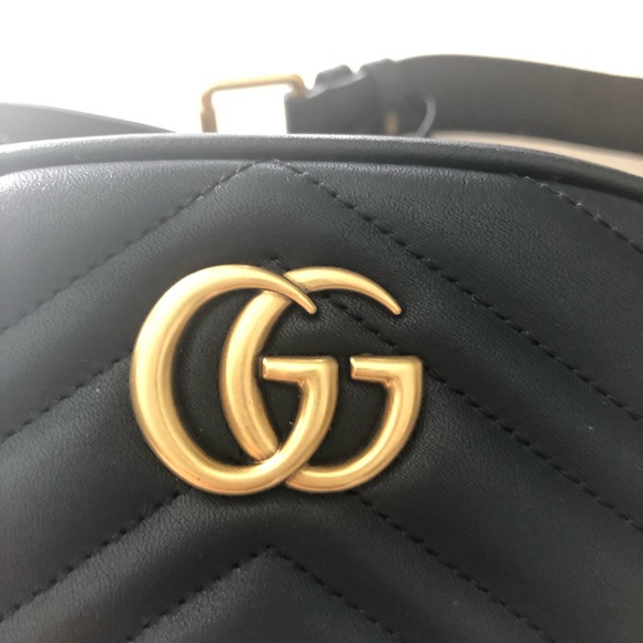 Gucci GG marmont matelasse leather belt bag - Picture 3 of 8